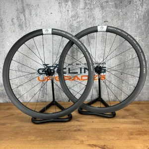 New Takeoff! Officine Mattio 40mm Carbon Tubeless Disc Wheelset Carbon-Ti 1459g