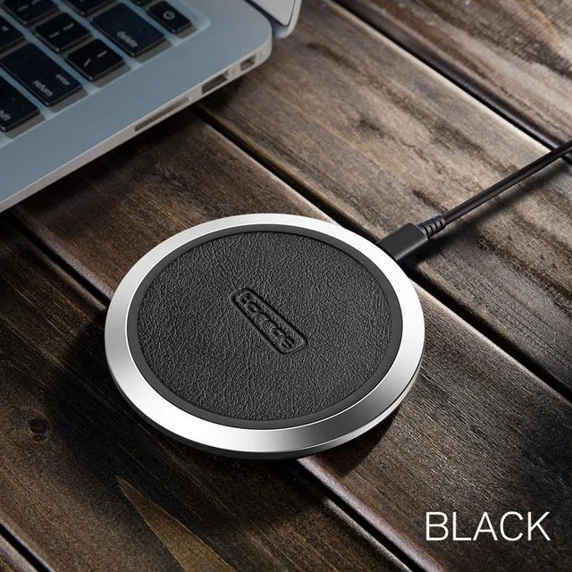 Original Qi Wireless Charger for iPhone x 8 8plus Slim Fast 10W USB Wireless Charging for Samsung S8/S7 Edge Wireless Pad