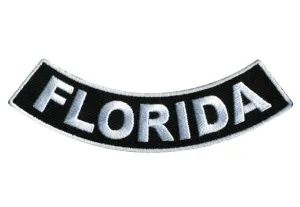 PATCH - FLORIDA BTM ROCKER 12"-PPM5017 : 12W 3H