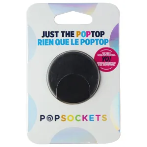 PopSockets PopGrip Swappable Top - Black (Top ONLY/No Base)