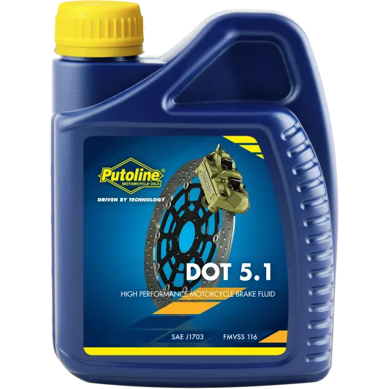 Putoline DOT 5.1 Brake Fluid - 500ml