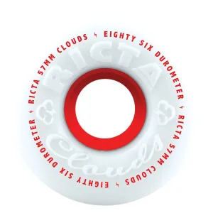 Ricta Clouds Red 86A Wheels 57mm