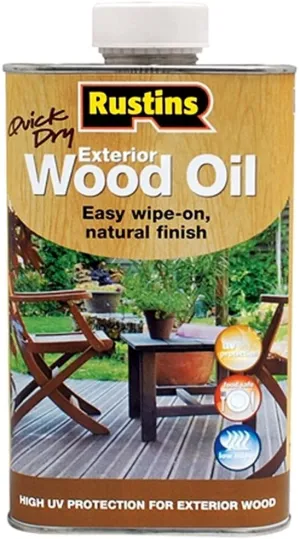 Rustins Exterior Wood Oil - 500ml