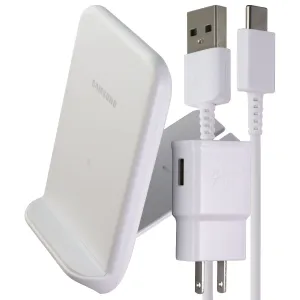 Samsung Wireless Charger Convertible Qi (Pad/Stand) - White (EP-N3300TWEGUS)