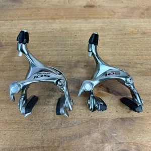 Shimano 105 BR-5600 Center-Mount Silver Alloy Rim Brake Caliper Set 354g