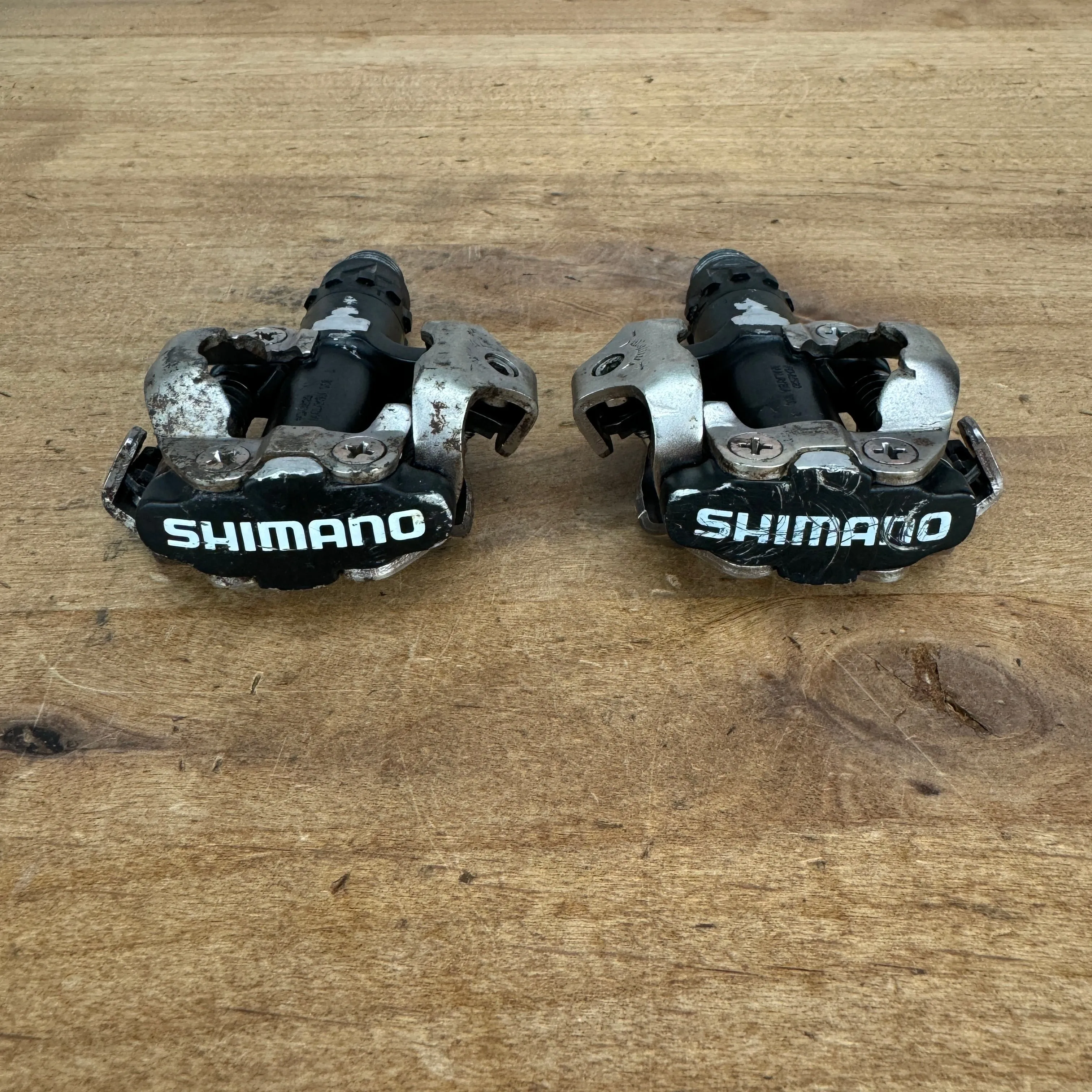 Shimano PD-M520 Dual-sided SPD Steel Clipless MTB Bike Pedals 375g