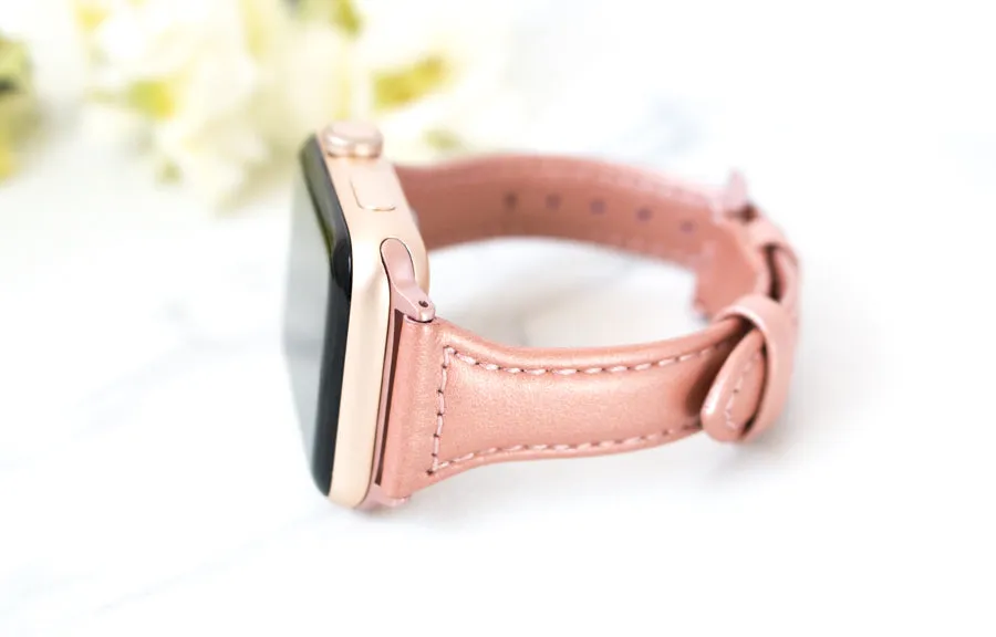 Skinny Leather Apple Watch Band