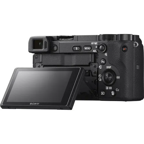 Sony Alpha a6400 Mirrorless Digital Camera with 55-210mm Lens & Sony Shooting Grip and Rode Microphone Advanced Bundle