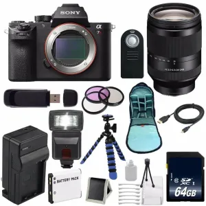 Sony Alpha a7R II Mirrorless Digital Camera (International Model)   Sony FE 24-240mm f/3.5-6.3 OSS Lens   72mm 3 Piece Extreme Bundle